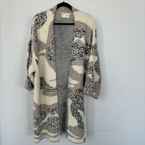 Saturday Sunday Anthropologie Open Front Cardigan Size M/L